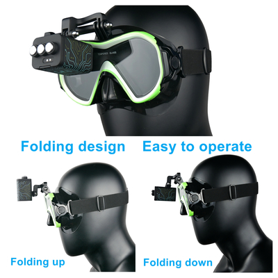 Anti Fog Tempered Glass Scuba HUD Diving Mask 100% Food Grade Silicone
